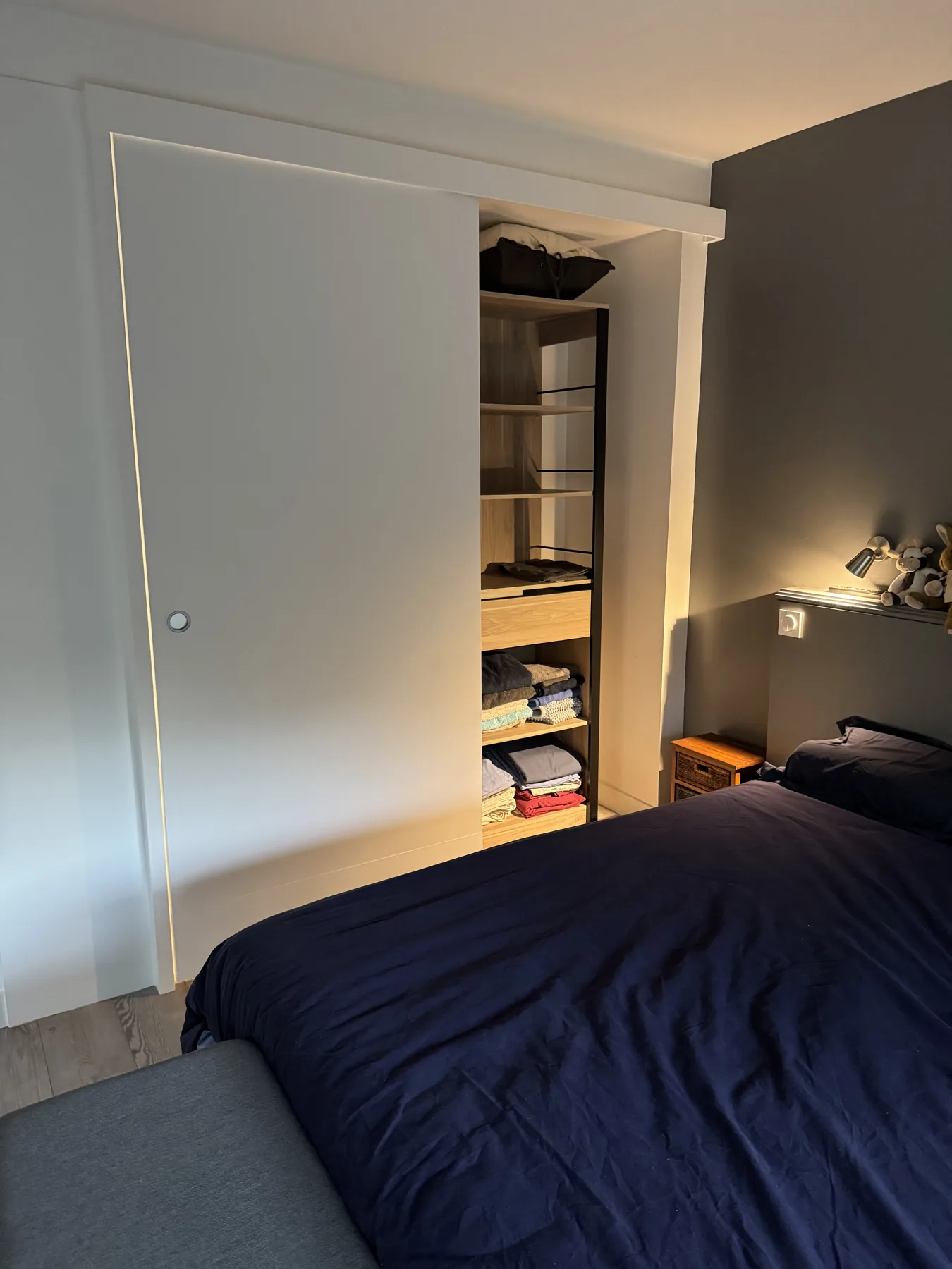 Chambre — porte coulissante